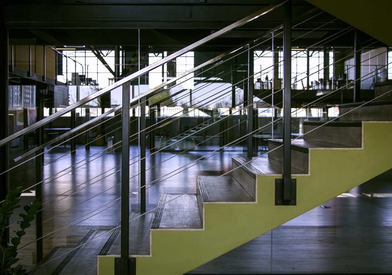 Stairs in office